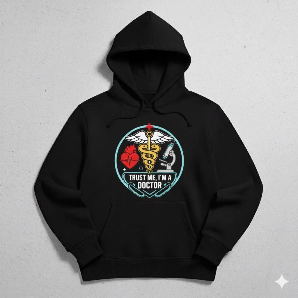 Hoodie “Trust Me, I’m a Doctor”